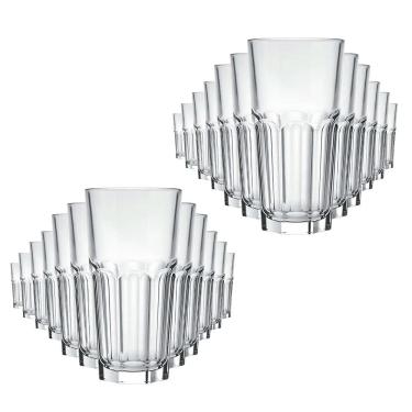 Imagem de Copo Long Drink de Vidro Bristol 340ml 12 unidades - Nadir 2611