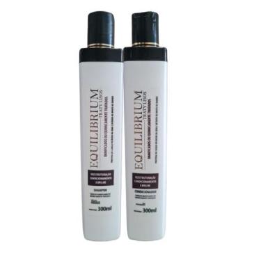 Imagem de Kit para Cabelos Danificados Equilibrium Paris Color: Shampoo + Condic
