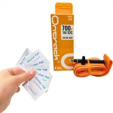 Imagem de Camara De Ar Tpu 700x18/32c Pito 65mm Bico Fino Remendo TPU - ONTRACK 