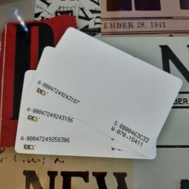 Imagem de Cartão rfid pvc proximidade 30 pçs 125khz controlid - suprimil