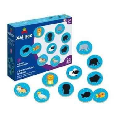 Imagem de Jogo da Memória Sombras - Xalingo Brinquedos - Xaliingo Brinquedos