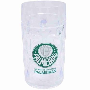Imagem de Caneca Plástico Gigante 900Ml - Palmeiras