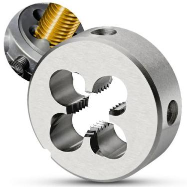 Imagem de Cossinete Tarraxa Manual Aço Liga Ws M6 X1 Rosca Métrica Grossa - Suze