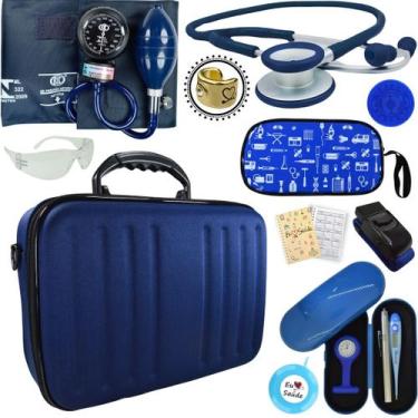 Imagem de Kit Medicina Completo Aparelho Pressao Esfigmo EstetoscopioKit Medicin