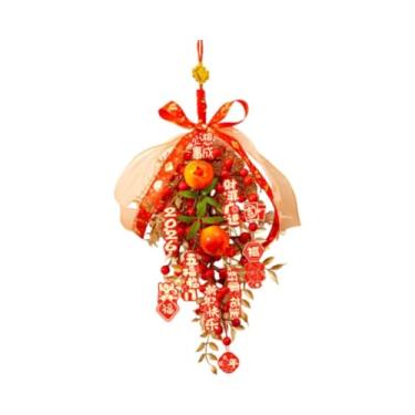 Imagem de Vaveren Decoração de Ano Chinês 2026 - Ano do Cavalo - Placa Decorativa Tradicional para Entrada - Ideal para Celebrações, Style C