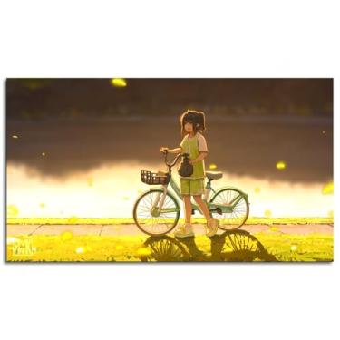 Imagem de Wink Poster Anime Girls Canvas Prints Shadeow Wall Art For Home 1 painéis Decorações não ramed 33.0 cmx20.3 cm