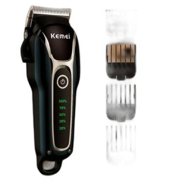 Imagem de Maquininha Kemei Pet Sem Fio Compacta E Leve - Relet