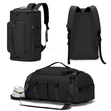 Imagem de Mochila esportiva feminina masculina MIYCOO, Preto, 42L, Bolsa de ginástica