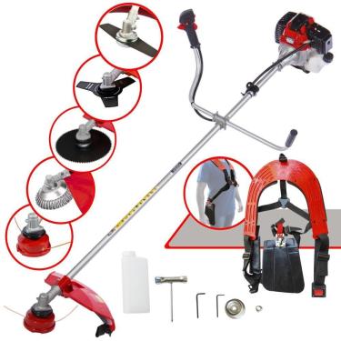 Imagem de Roçadeira Rt43-l Toyama 43cc 1,7hp 2 Tempos Completa 5 Em 1
