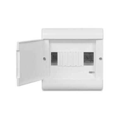 Imagem de Quadro de Distribuição 16 Disjuntores DIN de Embutir Steck  Linha Ouro