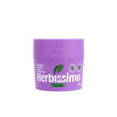 Imagem de Desodorante Antitranspirante Herbíssimo Creme Lavanda 55g