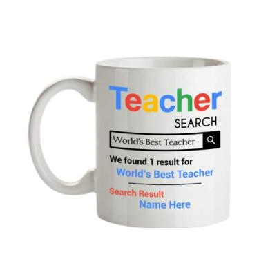 Imagem de Caneca de professor personalizada - Presentes de professor personalizados - do professor - Personalizado com o nome do seu professor - Caneca de café de 325 ml