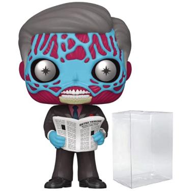 Imagem de POP They Live - Boneco de vinil Aliens Funko (incluído com caixa protetora compatível), multicolorido, 9,5 cm