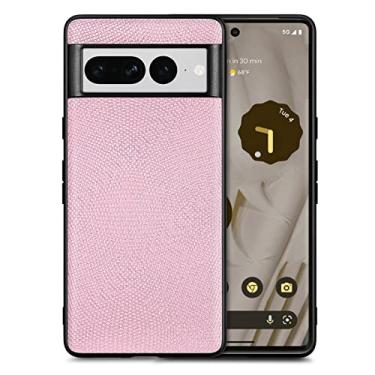 Imagem de YUNCHAO Caixa de telefone Para o Google Pixel 7 Flow Color Leather Capa traseira capa capa para celular