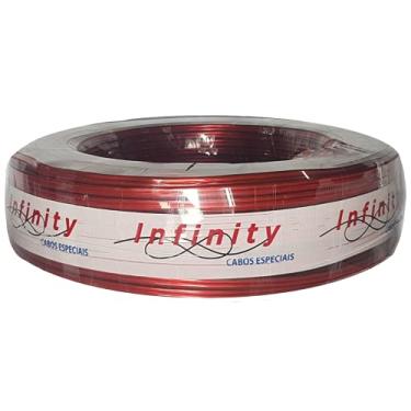 Imagem de Fio Bicolor Paralelo Vermelho-Preto Rolo 100 Metros 2X 2,5Mm