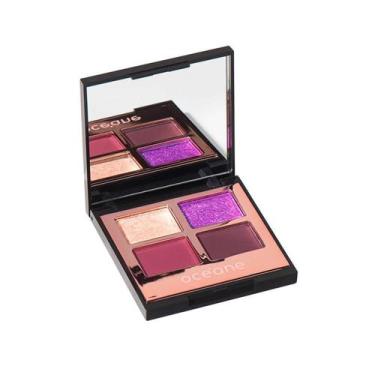 Imagem de Paleta de Sombras 4 Eyeshadow Palette Night Glam Océane 4,5G - OCEANE