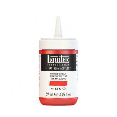 Imagem de Tinta acrílica Liquitex Soft Body 59ml S2 Naphthol Red Light