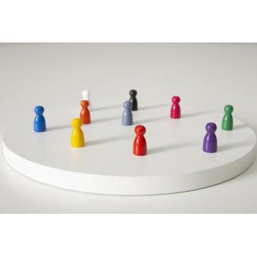 Imagem de Kit Mini Totens Sistêmicos - Madeira - Bonecos para Constelação Famili