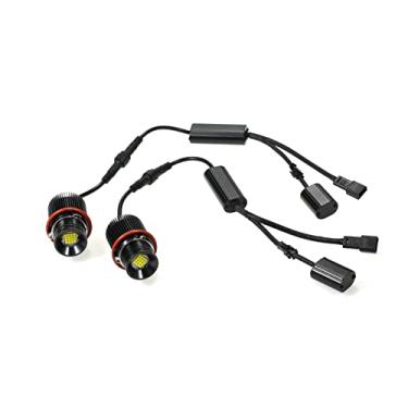 Imagem de CIADAZ 40 W/pcs Angel Eyes Halo Anel Marcador Lâmpada 16SMD Substituição Branca para for BMW E39 E53 E60