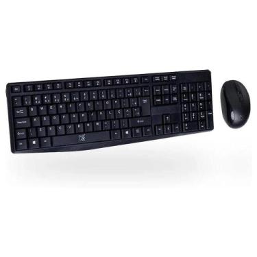 Imagem de Kit Arteck 2 Em 1 Maxprint Teclado E Mouse S/Fio Rf 2.4 G