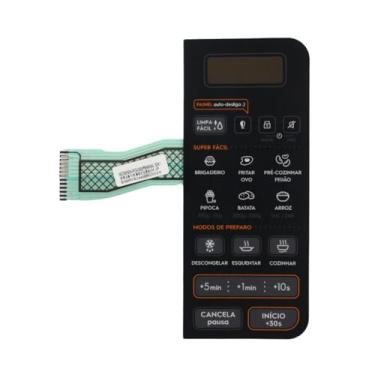 Imagem de MEMBRANA PAINEL DE CONTROLE MICROONDAS ELECTROLUX MC34S MC34B ORIG - A17774001