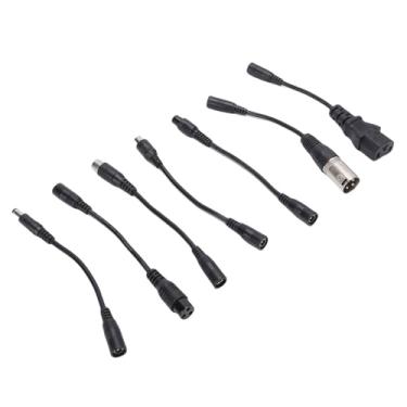 Imagem de Yunir Cabos de Conversão de Carregador de Scooter Elétrico, Conjunto de Conector de Adaptador de 7 Pacotes Com Plugue Fêmea DC5.5x2.1mm para Plugue Multimacho, para Bicicleta Elétrica