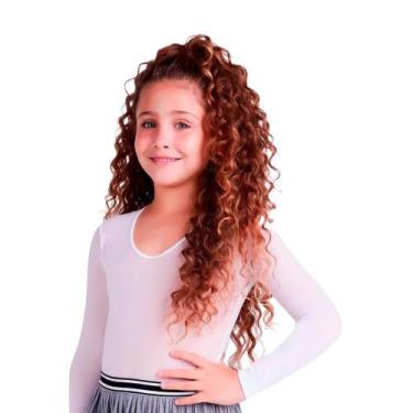 Imagem de Segunda Pele Manga Longa Lobinha Lupo 00860-001 Infantil, Branco antár