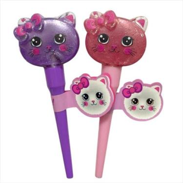 Imagem de Gloss Labial Infantil Gatinho Brilho, Hidratação e Diversão em um Só P