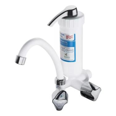 Imagem de Purificador de Agua C/ Bica Movel Plus Herc, Branco, Cromado