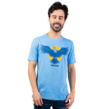 Imagem de Camiseta  Phoenix Azul Wess Clothing
