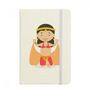 Imagem de Caderno de desenho de dançarino oriental tradicional oficial de tecido capa dura diário clássico