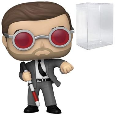 Imagem de POP Marvel: Homem-Aranha: No Way Home - Boneco de vinil Funko de Matt Murdock (Daredevil) (pacote com caixa protetora compatível), multicolorido, 9,5 cm
