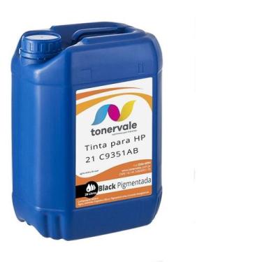 Imagem de Tinta Tankfull Para Cartucho HP 122 21 C9351A Impressora F4180 J3680 F