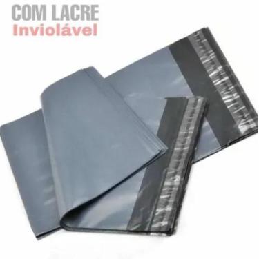 Imagem de Kit Pacotes De Segurança Para Envios Com Lacre 200un 20x30cm - Wild Em