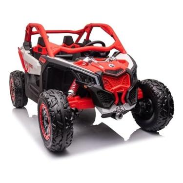 Imagem de Carrinho Elétrico Infantil Buggy Can-am Maverick Cor Laranja