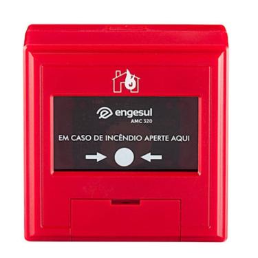Imagem de Acionador incêndio manual convencional intelbras amc 320