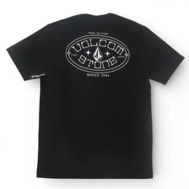 Imagem de Camiseta Volcom Duster - Preto-Masculino