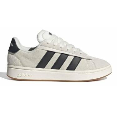 Imagem de Tênis Adidas Grand Court Alpha 00s Masculino, 40, Off white, Preto
