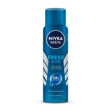 Imagem de Desodorante Nivea Men Fresh Active 48h Antitranspirante Masculino Aerosol 150ml 150ml