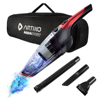 Imagem de Aspirador De Pó Água e Objetos Sem Fio Portátil Artiko Aquadust Turbo Potente Bivolt Lithium 7.6V