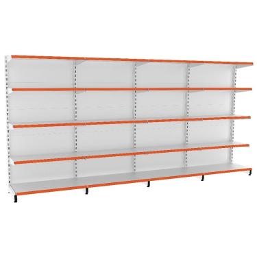 Imagem de Gôndola Parede Prateleira Lateral 1 Inicial e 3 Continuação