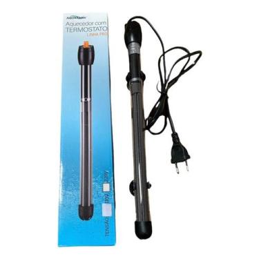 Imagem de Termostato Com Aquecedor Aqua Tank Pro 300w Premium, 110V