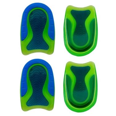 Imagem de Almofadas de salto premium para mulheres e homens, bojos de calcanhar para fascite plantar, esporão ósseo, protetores de alívio da dor, suporte para alívio dos pés, palmilhas acolchoadas confortáveis
