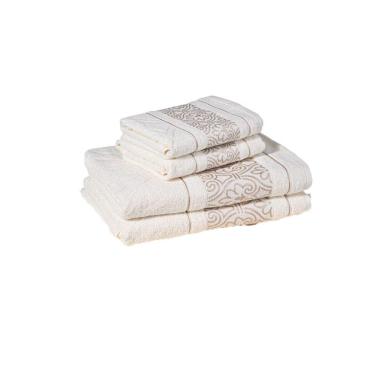 Imagem de Jogo Toalha De Banho Gigante 4 Peças Taj Cavhome