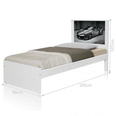 Imagem de Cama Solteiro Carro Sport