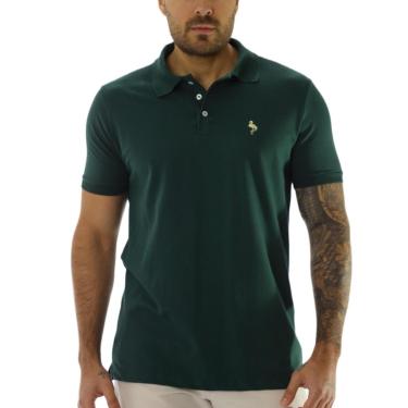 Imagem de Camisa Polo Pima Bandeira-Masculino