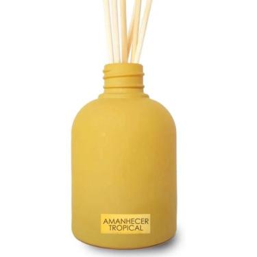 Imagem de Difusor De Ambiente Fosco + Varetas Amanhecer Tropical 170Ml - Essênci