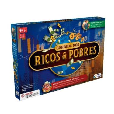 Imagem de Jogo Tabuleiro Corrida dos Ricos & Pobres Pais E Filhos - 793040-1