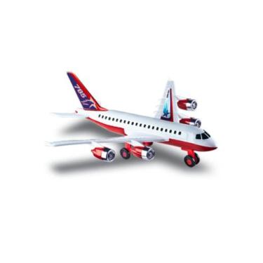 Imagem de Avião Aerobus Concept Brinquedo Infantil 32 cm Brinquemix