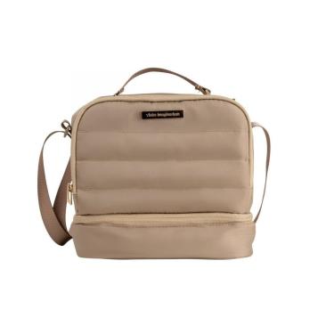 Imagem de Bolsa Térmica Imaginarium Nova Puffer Clara em Poliéster 17cm X 25cm X 23cm Branco 7L